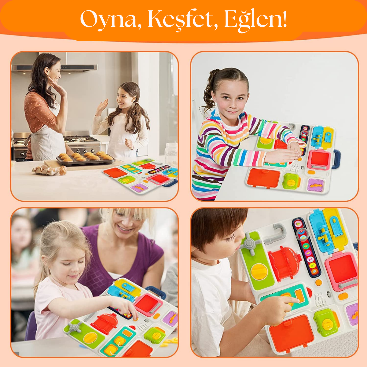 Minik Şefin Mutfağı: Oyunla Keşfet, Hayal Gücünü Besle!