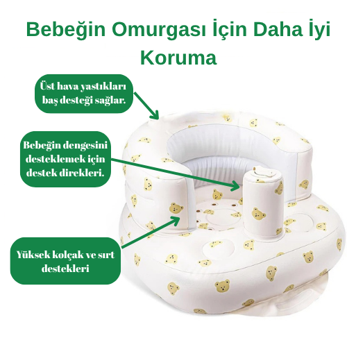 Şişme Bebek Koltuğu – Her Yerde Konfor, Her An Keyif!