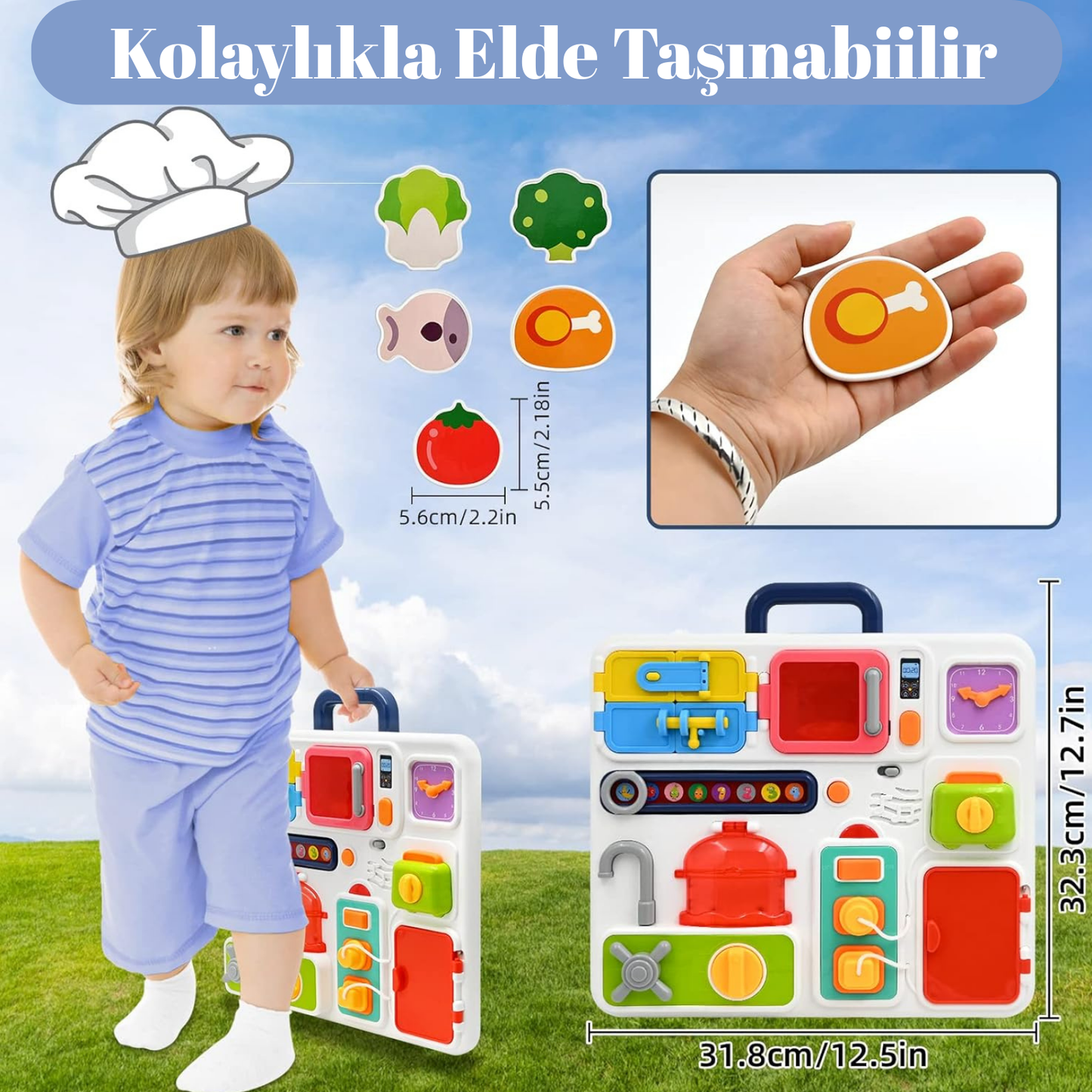Minik Şefin Mutfağı: Oyunla Keşfet, Hayal Gücünü Besle!