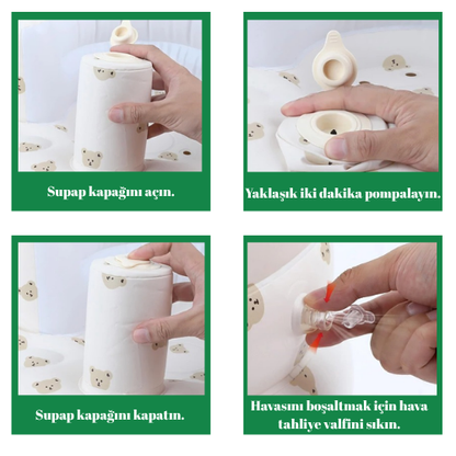 Şişme Bebek Koltuğu – Her Yerde Konfor, Her An Keyif!